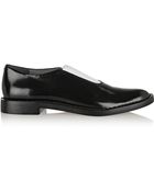 Alexander Wang Darla Two-Tone Patent-Leather Loafers - Lyst