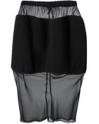 Comme Des Garçons Contrast Skirt - Lyst