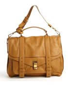 Proenza Schouler Curry Leather Ps1 Large Satchel - Lyst
