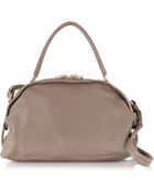 Chloé Bluebell Brown Leather Large Satchel - Lyst