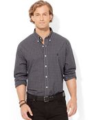 Polo Ralph Lauren Checked Poplin Shirt - Lyst