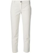 Dolce & Gabbana Cropped Trouser - Lyst