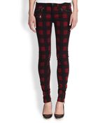 Rag & Bone Buffalo Plaid Skinny Jeans - Lyst