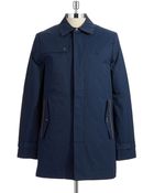 Original Penguin Water Resistant Trench Coat - Lyst