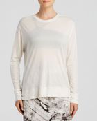 Helmut Lang Top - Sync Jersey - Lyst