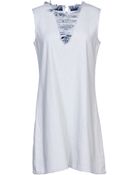 Theyskens' Theory Short Dress - Lyst