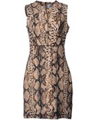 Blumarine Short Dress - Lyst