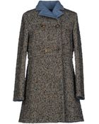 RED Valentino Coat - Lyst