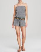 Lucky Brand Sahara Romper Swim Cover Up - Lyst