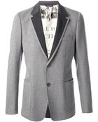 Dolce & Gabbana Jersey Blazer - Lyst