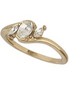 Topshop Premium Black Semi-precious Ring Set - Lyst