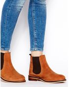 Asos Activity Suede Chelsea Boots - Lyst