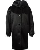 Stella McCartney Hooded Coat - Lyst