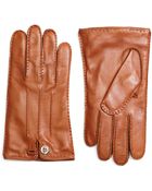 Brooks Brothers Leather Gloves - Lyst