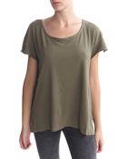 Current/Elliott Oversized Tee - Lyst