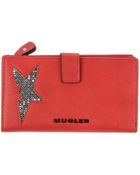 Mugler Wallet - Lyst