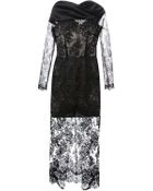 Alessandra Rich Layered Lace Dress - Lyst