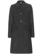 Miu Miu Wool Coat - Lyst