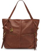 Lucky Brand Delta Leather Tote Bag - Lyst