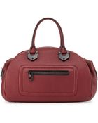 Oryany Belinda Leather Bowler Satchel - Lyst