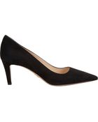 Prada Suede Pump - Lyst