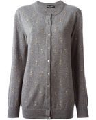 Dolce & Gabbana Key Embroidered Cardigan - Lyst