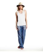 Michael Stars Scoop Neck Twisted Strap Top - Lyst