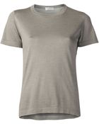Brunello Cucinelli Embellished Side Tshirt - Lyst