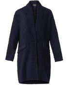 Isabel Marant Gabriel Herringbone-textured Coat - Lyst
