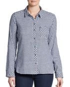 C&C California Brushed Flannel Checked Shirt - Lyst