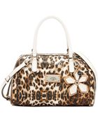 Guess Hula Girl Box Satchel - Lyst