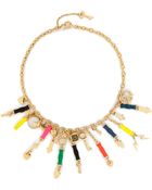 Marc By Marc Jacobs Mash Up Charm Necklace - Lyst