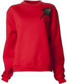 Christopher Kane Rose Sweater - Lyst