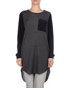 3.1 Phillip Lim Long Sleeve Sweater - Lyst