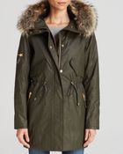Sam. Fur-Trimmed Hudson Parka - Lyst