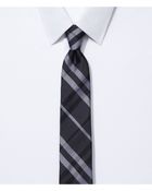 Express Tall Narrow Silk Tie - Plaid - Lyst