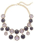 Saks Fifth Avenue Faceted Seven-Drop Bib Necklace - Lyst