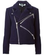 Kenzo K Zipped Biker Jacket - Lyst