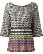 Missoni Knitted Top - Lyst