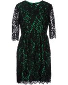 Milly Short Dress - Lyst