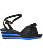 Charlotte Olympia Alexa Mini Wedge Sandals - Lyst