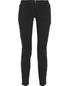 Current/Elliott The Ankle Skinny Mid-Rise Jeans - Lyst