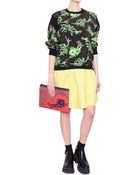 Kenzo Wool And Silk Graphic Monster Sweatshirt - Lyst