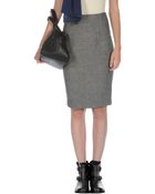 Stefanel Tweed Skirt - Lyst