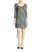 Jessica Simpson Rudy Leopard Print Jersey Dress - Lyst