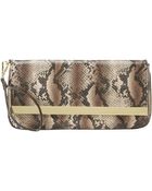 Nine West Borderline Oversized Clutch - Lyst