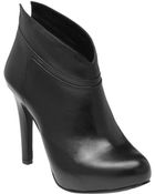 Jessica Simpson Aggie Leather Highheel Ankle Boots - Lyst