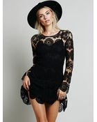 Free People Womens Night Out Dress - Lyst