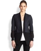 Haute Hippie Wool Silk Layeredeffect Blazer - Lyst