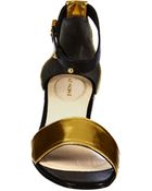 Kat Maconie Sandals - Phoebe Leather/Metallic - Lyst